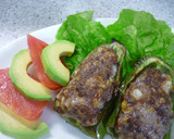 A picture of step 5 of Simple Hamburgers using Spring Cabbage.