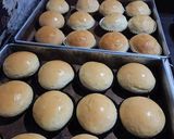 Foto langkah ke 3 dari resep Roti abon no ulen, no mikser, cuma aduk aduk... lembut sampai 4 hari.