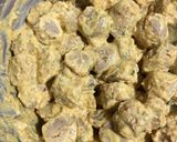 A picture of step 3 of Masala Soya Curry.
