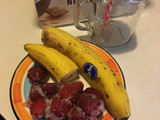 Batido Frutilla y plátano 🍌🍓