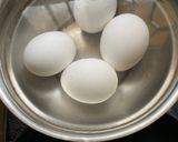 A picture of step 1 of Egg Delight Smileys.