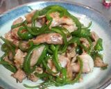 A picture of step 5 of Chicken Breast and Green Pepper Stir-Fry.