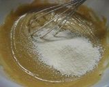 A picture of step 5 of Rich and Easy Chestnut Tart with Healthy Tart Crust.