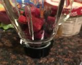 A picture of step 1 of Berry Medley Shake 🍓🍓.