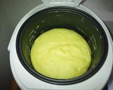 A picture of step 8 of Save Time with a Food Processor and Rice-Cooker! Butter-Free Sweet Potato Cake.