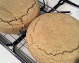 A picture of step 8 of Vickys Coconut Flour Victoria Sandwich Cake, GF DF EF SF NF.