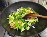 A picture of step 10 of Asparagus and Shrimp Scrambled Eggs (Simple Recipe).