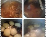 A picture of step 6 of Ladybirds Toffee , Pear , Apple and or Strawberry Pies.