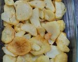 صورة لخطوة 1 من وصفة غراتان بطاطا وبادنجان 😋🍆🍆🥔🥔