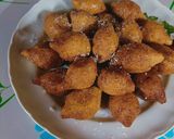 صورة لخطوة 7 من وصفة الكبه الحلوه اول مره بالعجوه والطعم تحفه بجد 👍😋