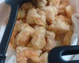 A picture of step 6 of Panda express orange chicken.