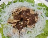 Foto langkah ke 4 dari resep Salad Ayam Shirataki #my diabetic meal.