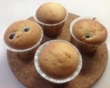 A picture of step 8 of Fluffy, Melt-in-your-mouth Kuromame Cupcakes.
