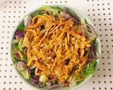 Hình bước làm 4 của món Salad trứng chiên