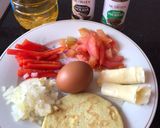 Foto del paso 1 de la receta: Huevos Turco - Arepa Santandereana