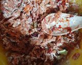 A picture of step 2 of Manchurian Pakora.