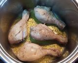 Foto del paso 4 de la receta Muslos de pollo con bechamel al orégano y tomates secos