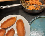 Foto del paso 11 de la receta: Batatas rellenas con garrapiñada