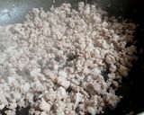 Hình bước làm 1 của món Thịt xay rang tóp mỡ