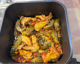Foto del paso 6 de la receta: Arroz con alcachofas y pollo en Airfryer Cosori