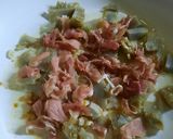 Foto del paso 4 de la receta: Moños con jamón crudo y alcauciles