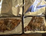 A picture of step 1 of California Farm Honey Roasted Lamb Ribs.