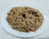A picture of step 3 of Khichadi chamman polaw.