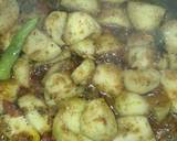 Masala Tindey with Paratha and pickles recipe step 5 photo