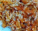 A picture of step 13 of Red Sauce Pasta.