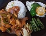 Quick chicken sizzlers(without sizzlers pan) recipe step 7 photo