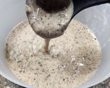 Foto del paso 4 de la receta: 🥞 Pancakes esponjosos de banana🍌granizada🍫 con salsa de dulce de leche🥞