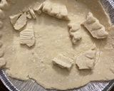 A picture of step 4 of Chicken taco quiche.
