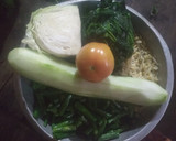Foto langkah ke 2 dari resep Lotek sayur sederhana.