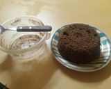Foto del paso 5 de la receta: Bizcochuelo de chocolate en taza o tupper al microondas 🍫
