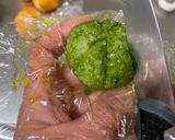A picture of step 9 of Japanese Kawaii Kabocha Mochi.
