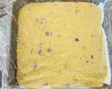 A picture of step 5 of Pistachios, cranberries and almond fudge.