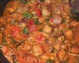 A picture of step 13 of Soya Tikka Masala.