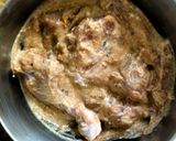 A picture of step 1 of Chicken Changezi.