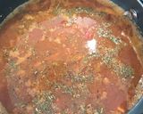 A picture of step 4 of Lasagna.