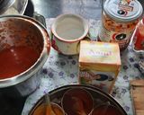 A picture of step 1 of Itallian red sauce cheese pasta 🍝 masala.