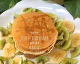 Foto langkah ke 2 dari resep 22. PANCAKE WITH THE FRUITS made by @adindahwytnskitchen 🌻.