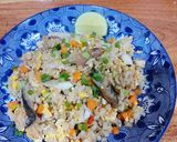 รูปขั้นตอนการทำที่ 4 ของ ข้าวผัดกะปิปลาทูทอด