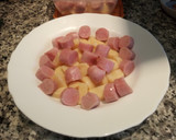Foto del paso 5 de la receta: Ensalada fría individual de salchicha y patatas