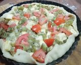 Foto del paso 4 de la receta: Tarta de ocra, tomate y muzarella