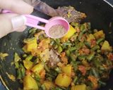 A picture of step 6 of French Beans Aloo ki Sabji.