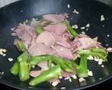 Ham With Chinese Brocoli recipe step 1 photo