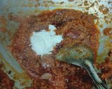A picture of step 4 of Mushroom masala.