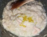 Foto del passaggio 10 della ricetta Risotto con salmone affumicato e finocchi