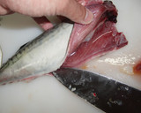 A picture of step 4 of How to fillet a fish (3-layer filleting) - For Mackerel.