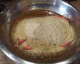 A picture of step 3 of Bacon and Cheese stuffed Meatloaf.